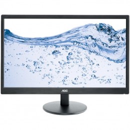 AOC Monitor 23.6" AOC E2470SWHE, FHD, TN, 16:9, WLED, 5 ms, 250 cd/m2, 20M:1, 170/160, HDMI, VGA, VESA, Black