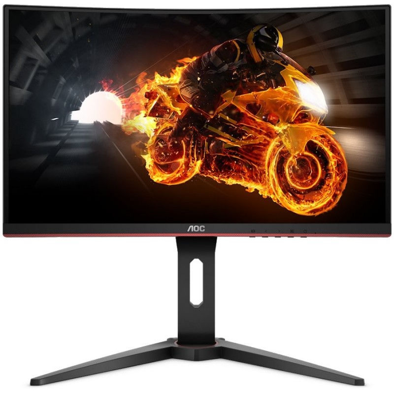 AOCAOC Monitor LED C27G1 Curved Gaming (27“, 16:9, 1920x1080, VA, 144Hz, 250 cd/m², 3000:1, 80M:1, 1 ms, 178/178°, VGA, 2xHDM...