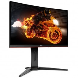 AOCAOC Monitor LED C27G1 Curved Gaming (27“, 16:9, 1920x1080, VA, 144Hz, 250 cd/m², 3000:1, 80M:1, 1 ms, 178/178°, VGA, 2xHDM...