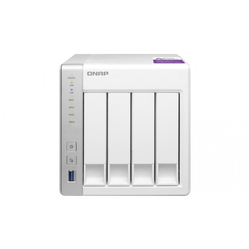 QNAPQNAP NAS 4BAY TWR AL-212 1.7GHZ 1GB 2LAN