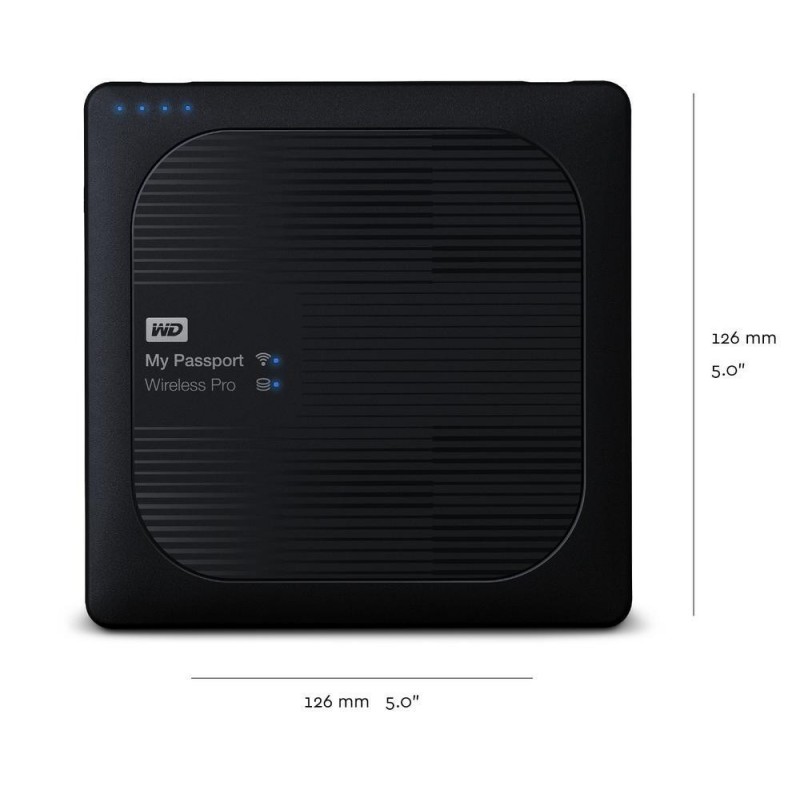 WDEHDD 4TB WD 2.5 MY PASSPORT WIRELESS PRO