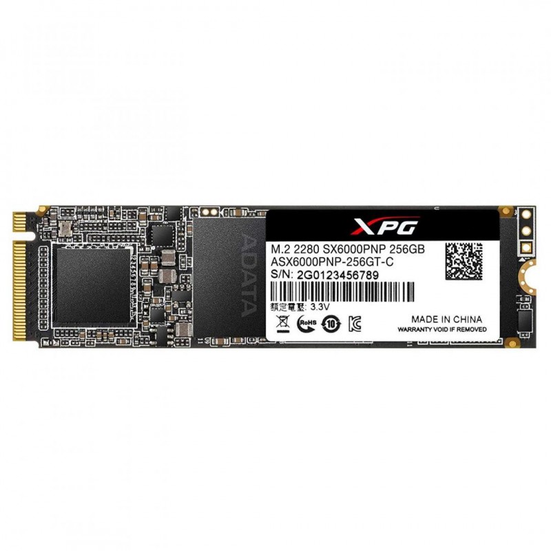 ADATAAA SSD 256GB XPG M.2 ASX6000PNP-256GT-C