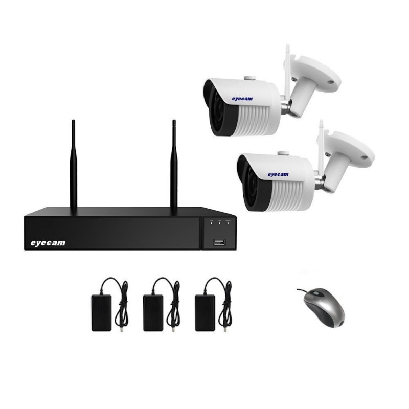 EyecamSistem supraveghere video Wifi 5MP 2 camere Eyecam