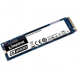 KINGSTONKINGSTON A2000 250G SSD, M.2 2280, NVMe, Read/Write: 2000 / 1100 MB/s, Random Read/Write IOPS 150K/180K