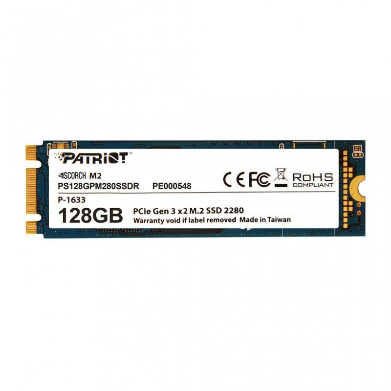 PATRIOTPT SSD 128GB SCORCH M.2 PS128GPM280SSDR