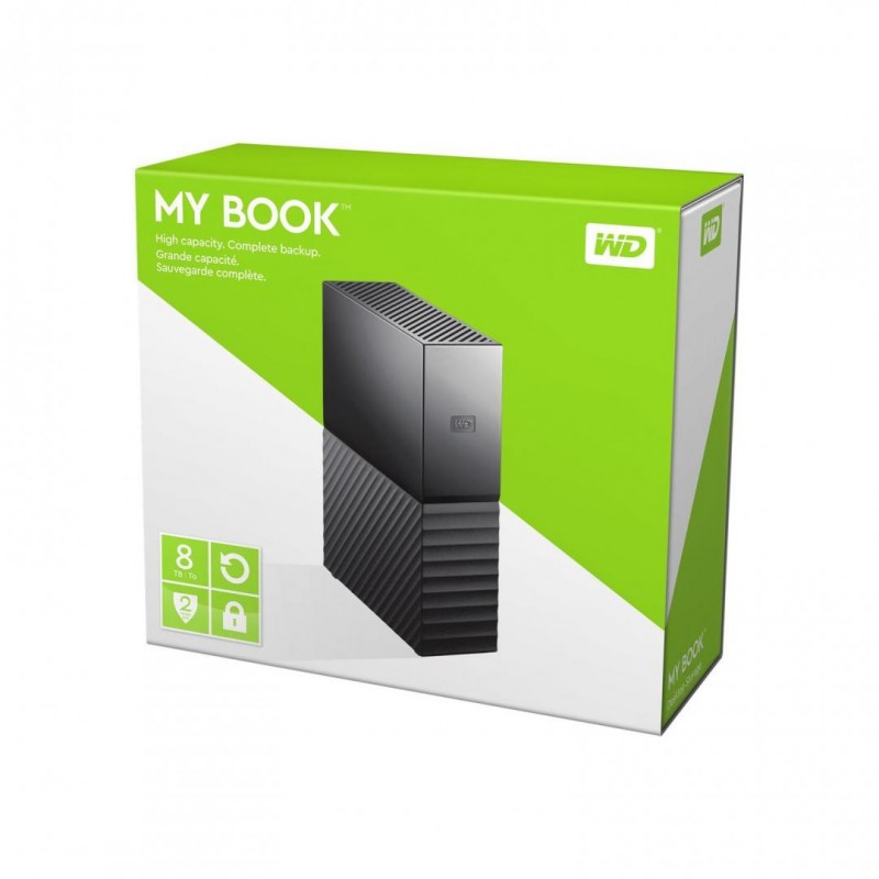 HDD extern EHDD 8TB WD 3.5" MY BOOK USB3.0 BK WD
