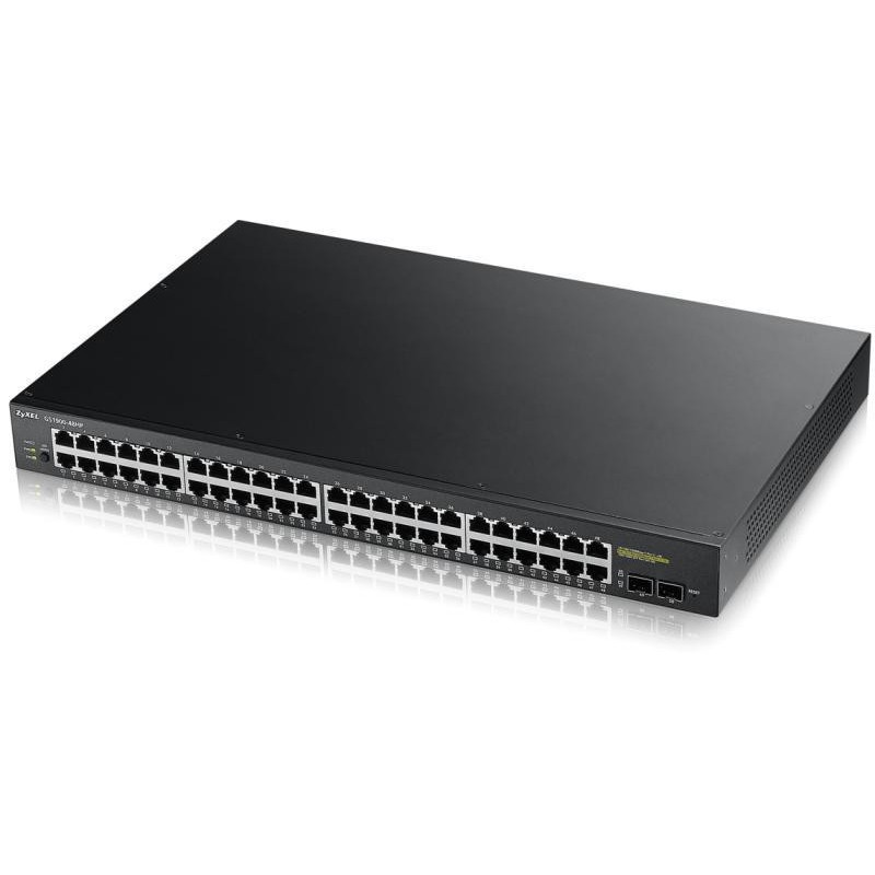 ZYXELZYHELl GS1900-48 48-PORT GBE SWITCH ZYXELZYHELl GS1900-48 48-PORT GBE SWITCH