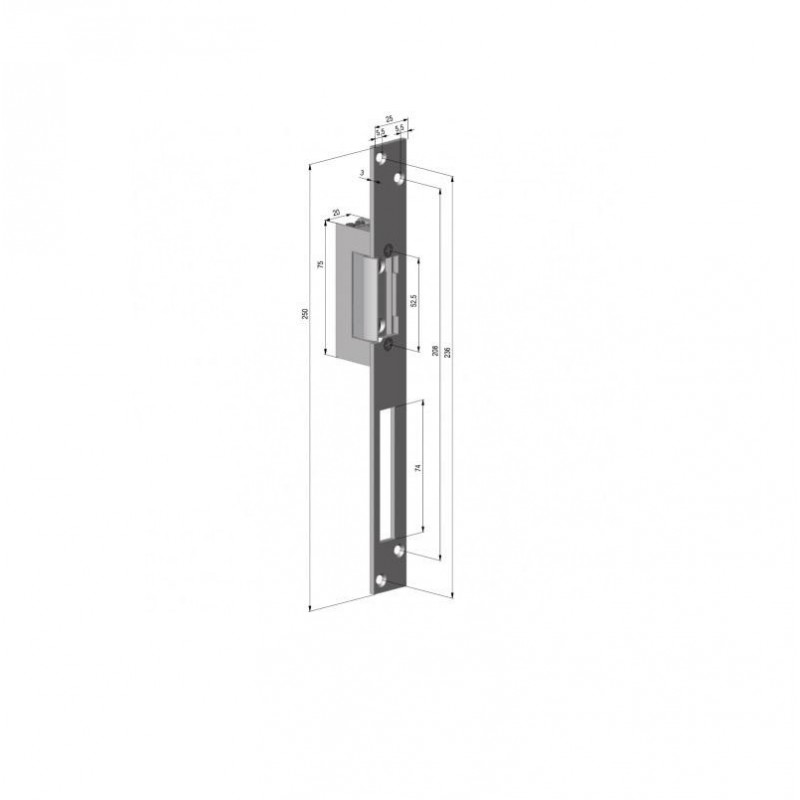 ASSA ABLOYELECTROMAGNET FAIL LOCK YALE 12Vcc ASSA ABLOYELECTROMAGNET FAIL LOCK YALE 12Vcc