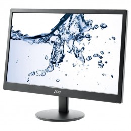 AOC Monitor 18.5" AOC E970SWN, HD, TN , 16:9, WLED, 5 ms, 200 cd/m2, 90/65, 20M:1, VGA, VESA, , Black
