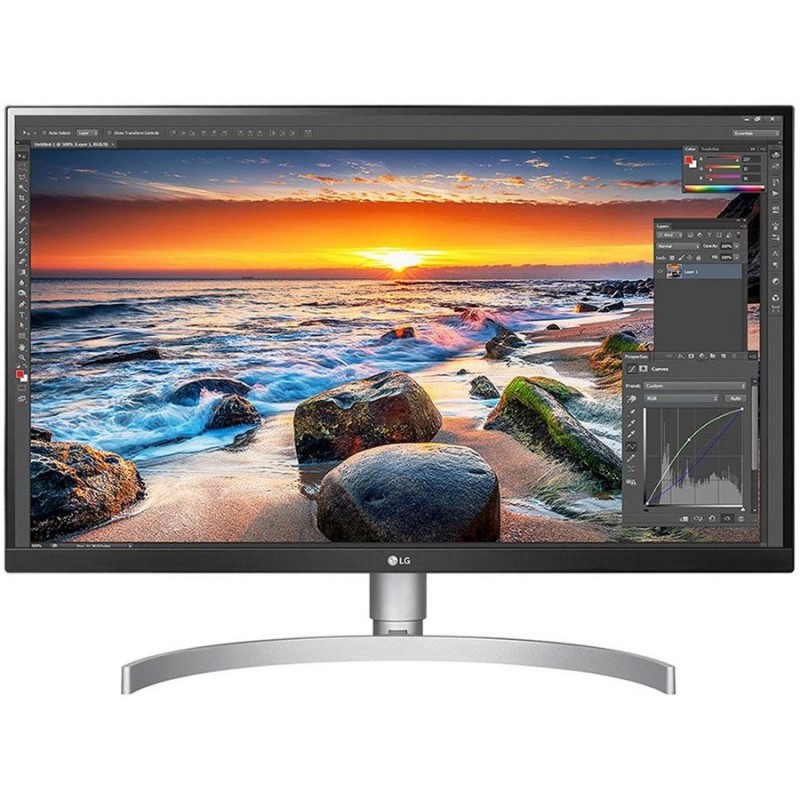 Monitoare Monitor LED LG 27UL850-W 27'' FreeSync, IPS, 16:9, UHD 3840x2160, 60Hz, 350cd, 178/178, 1000:1, 5ms, AntiGlare, HDM...