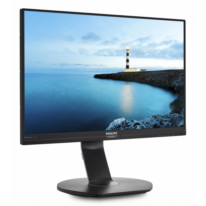 Monitoare  Monitor 24.1" PHILIPS 240B7QPTEB, WUXGA 1920* 1200, IPS, 16:10, 60hz, WLED, 5 ms, 300 cd/m2, 178/178, 20M:1/ 1000:...