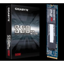 GIGABYTEGIGABYTE SSD M.2 PCIe 512GB