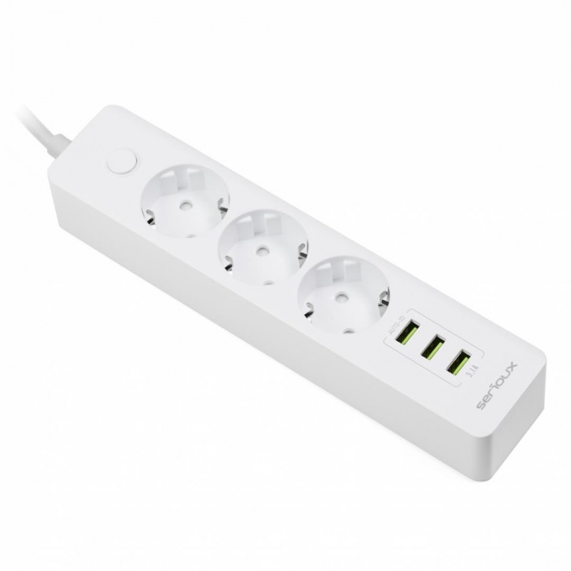 Prelungitoare PRELUNGITOR CU PROTECTIE SRX PS33W SERIOUX