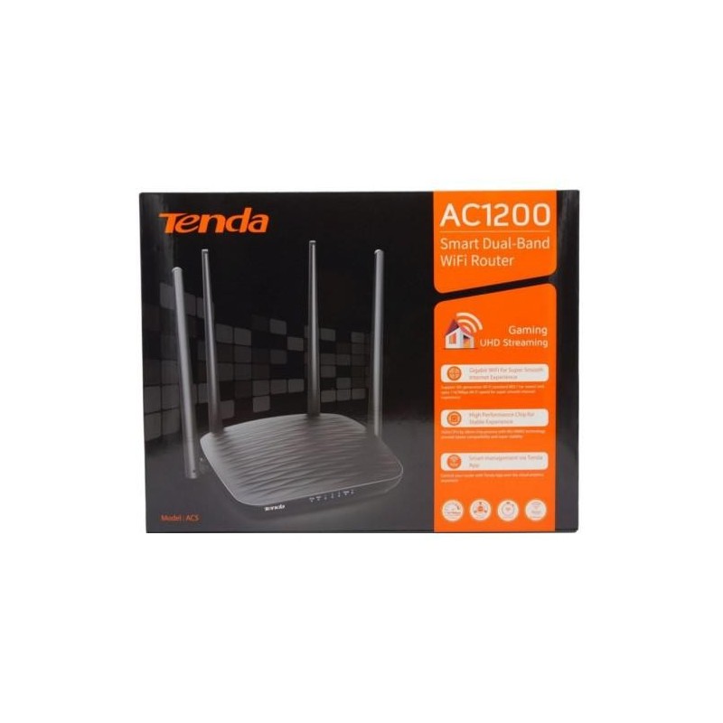 TENDAROUTER WIRELESS AC1200 DUAL-B TENDA AC5