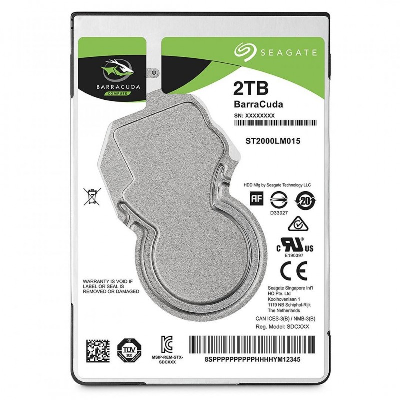 SeagateSG HDD2.5 2TB SATA ST2000LM015