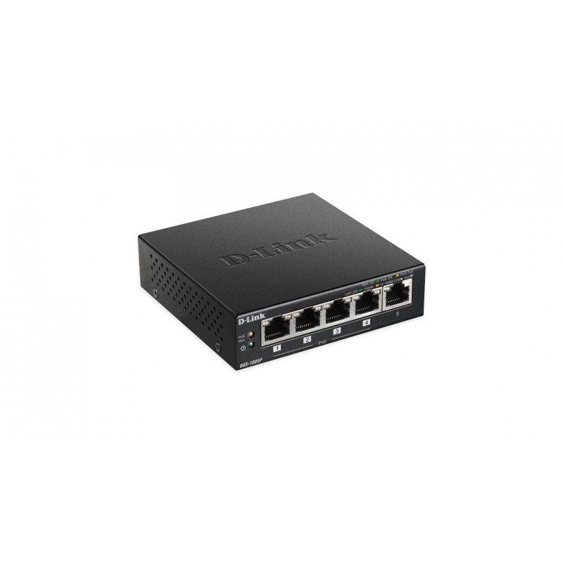 D-LINKDLINK 5-PORT GB METAL DESKTOP SWITCH POE