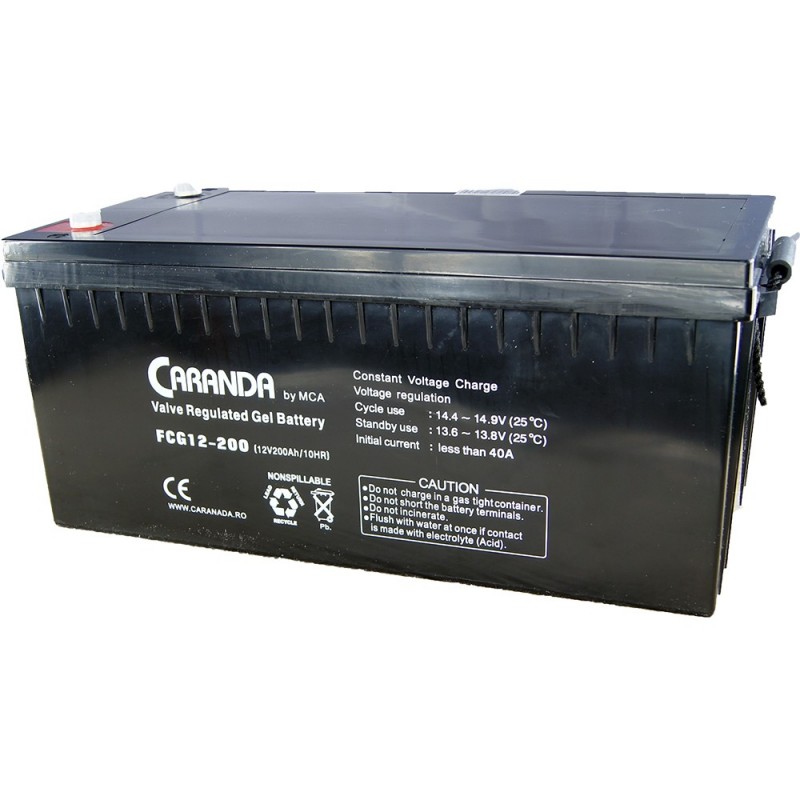 CarandaBaterie Gel VRLA Caranda 12V 200A
