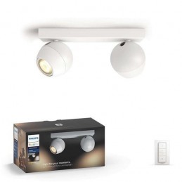 PHILIPSSPOT LED PHILIPS HUE BUCKRAM 2X5.5W
