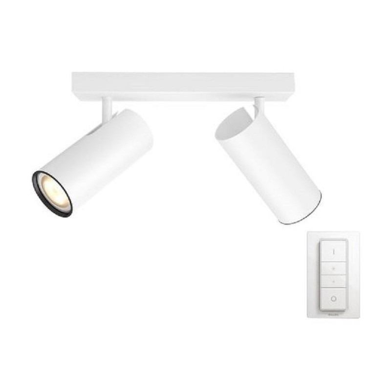 PHILIPSSPOT LED PHILIPS HUE BURATTO 2X5.5W