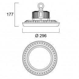 SYLVANIACORP LED INDUSTRIAL-UFO SYLVANIA 39351