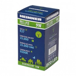 HEINNERBEC LED HEINNER 9W HLB-9WE2765K