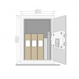 Securitate mecanica Seif de maxima securitate Yale YSEM/520/EG1 Yale