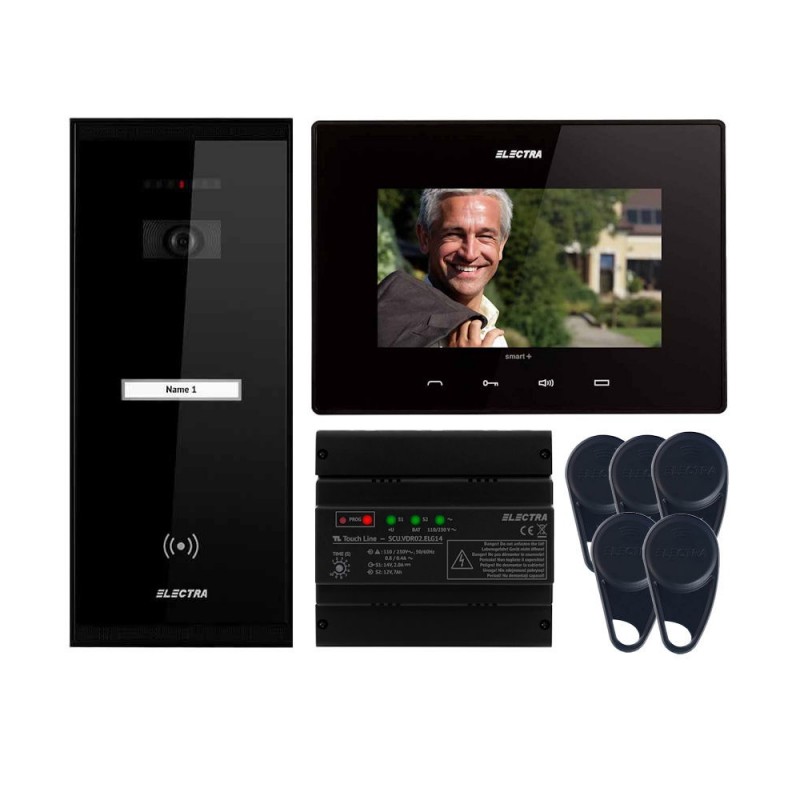 ELECTRAVideointerfon Electra Smart+ 7” pentru o familie montaj aparent
