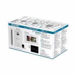 ELECTRAVideointerfon Electra Smart+ 7” pentru o familie montaj incastrat - alb
