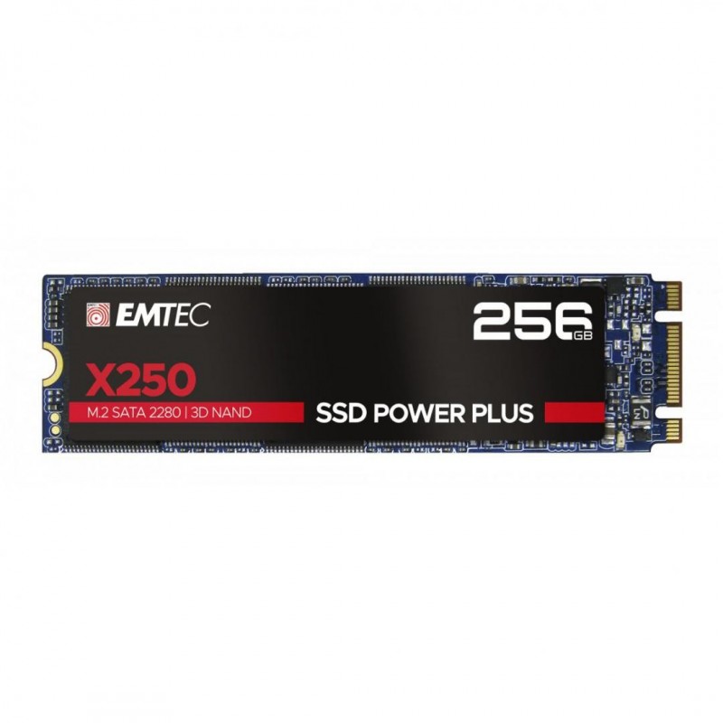 EMTECEMTEC SSD INTERN X250 256GB SATA M2 2280