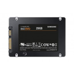 SM SSD 250GB 860EVO SATA3 MZ-76E250BW