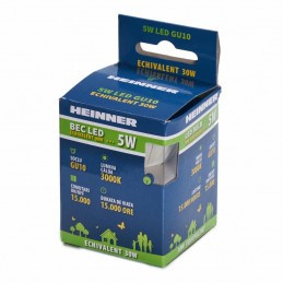 HEINNERBEC LED HEINNER GU10 5W HLB-5WGU103K