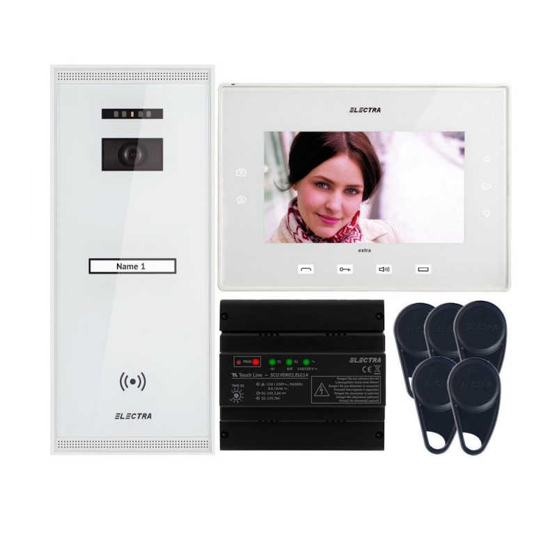 copy of Videointerfon Electra Extra 7” pentru o familie montaj aparent