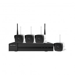 HIKVISIONKIT WIFI 4 CAM BULLET 2MP + NVR HIWATCH