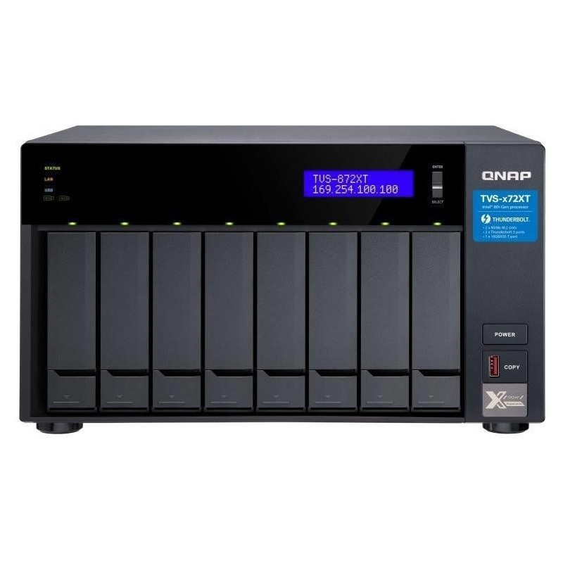 QNAP NAS  8BAY I5 3.3GHZ 16GB 10GBASE-T