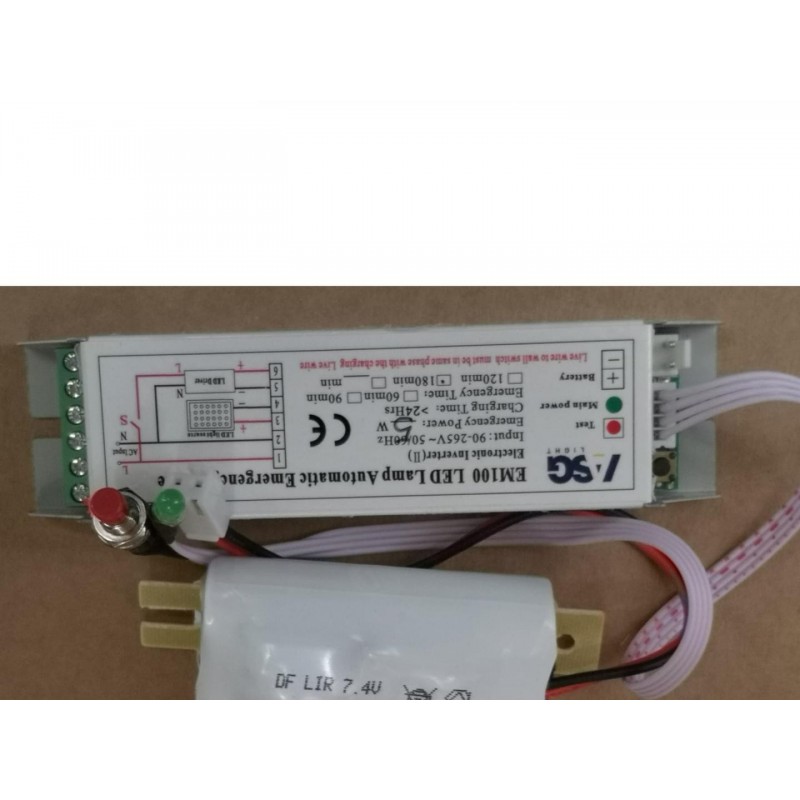 ASG LIGHTKIT DE EMERGENTA ASG EM100, 3H