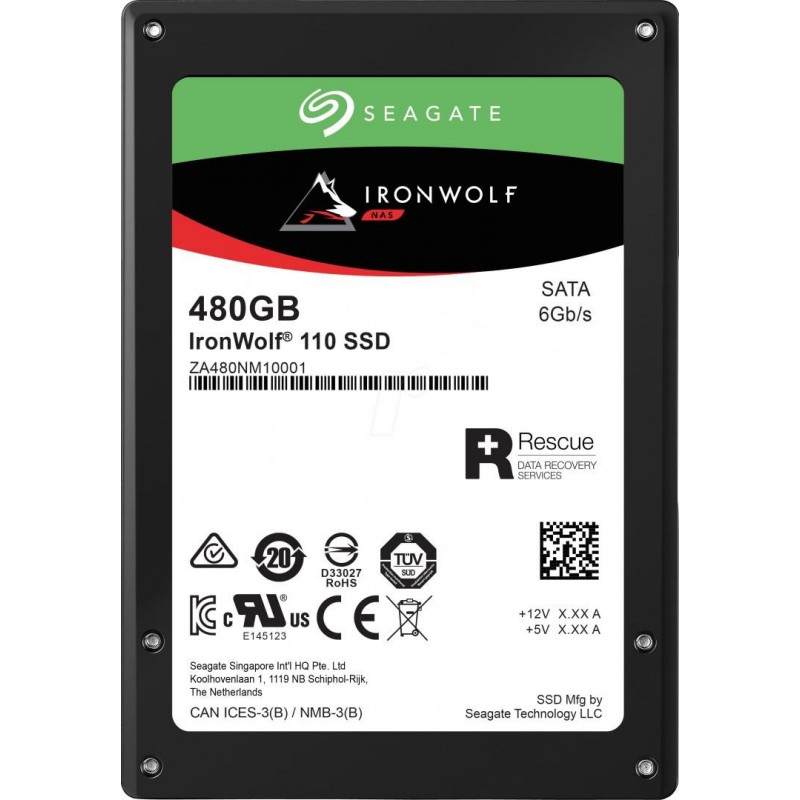 SeagateSG SSD 480GB 2.5 SATA3 ZA480NM10011