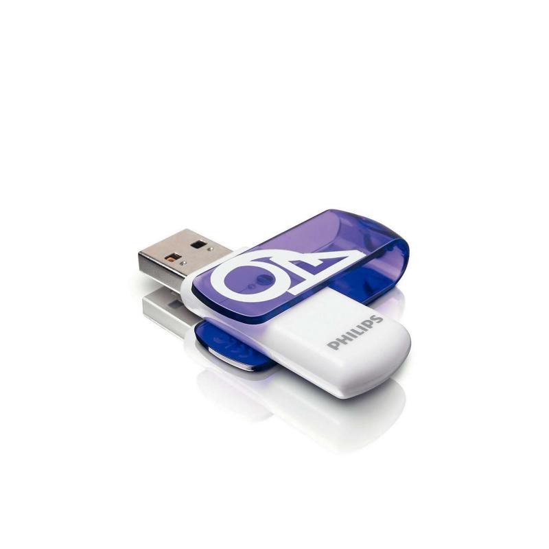 PHILIPS USB 2.0 64GB VIVID EDITION PURPL