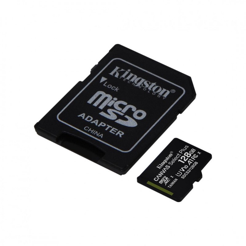 KINGSTONSD CARD KS 128GB CL10 UHS-I CANV GO PLUS