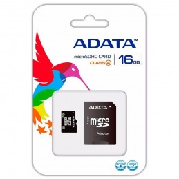 MICROSDHC 16GB CL4 ADATA AUSDH16GCL4-RA1