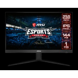 MSIOPTIX G241 23.8" FLAT FHD IPS 144Hz 1ms