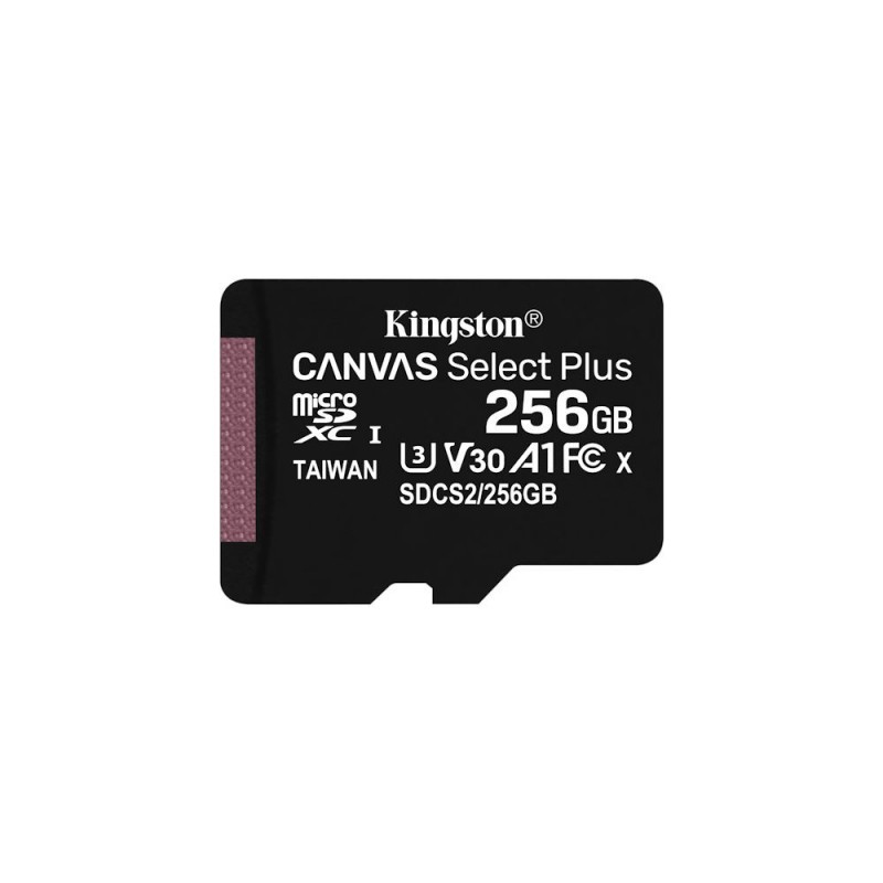 KINGSTONMICROSD 256GB SELECT PLS SDCS2/256GBSP