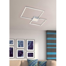 TRIOPLAFONIERA LED INT. TRIO HYDRA SQUARE