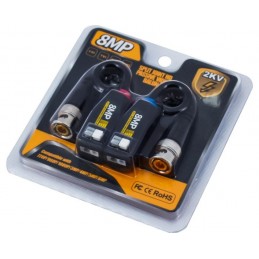 SET VIDEO BALUN PASIV UTP-BNC 8MP 4K