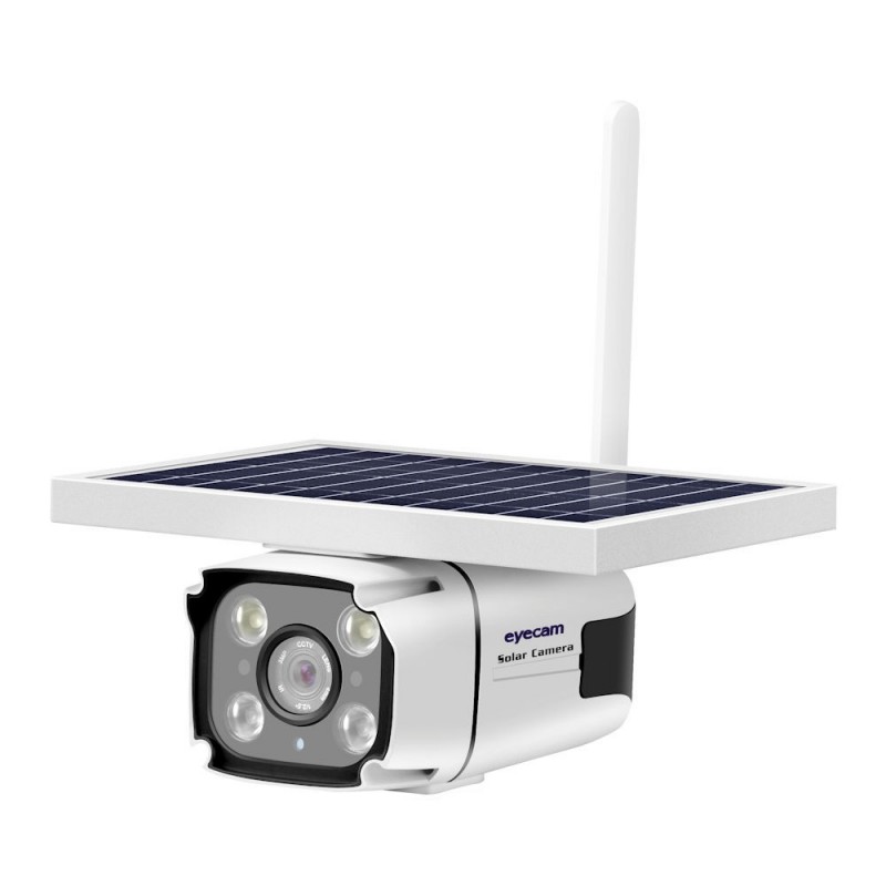 Camera IP Solara 4G LTE cu Baterie 2MP Eyecam C80
