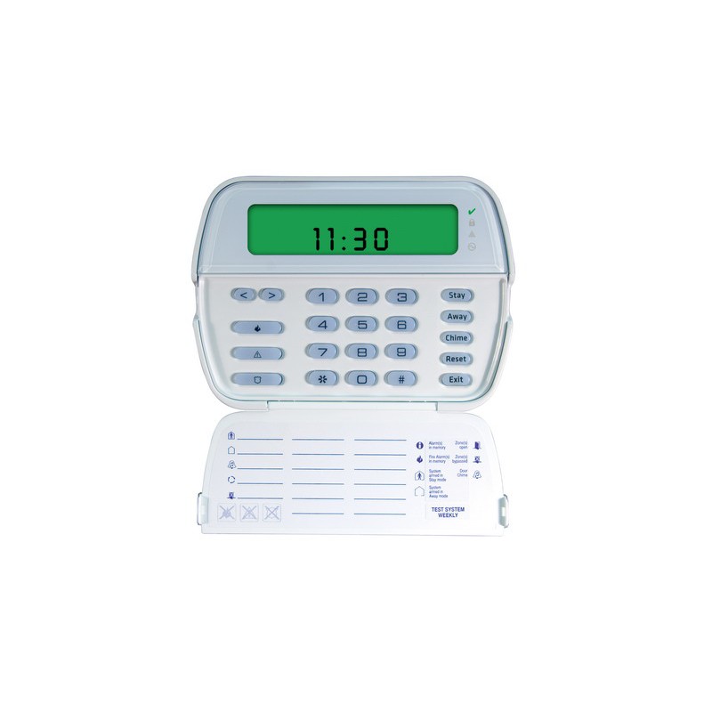 Tastatura LCD cu iconuri + modul receptor radio  - DSC  RFK5501