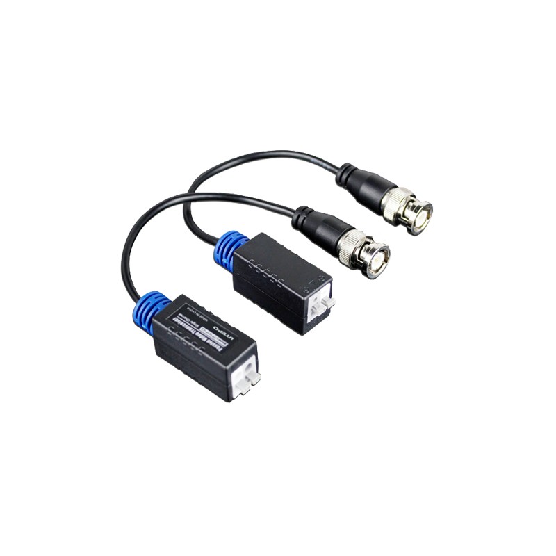 Video balun pasiv HD pentru camerele HDCVI, HDTVI, AHD (set 2 buc.)  UTP101P-HD