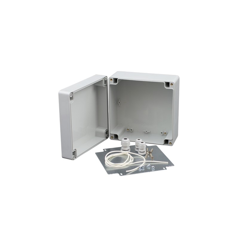 Doza exterior cu placa metalica montaj echipamente AWO603