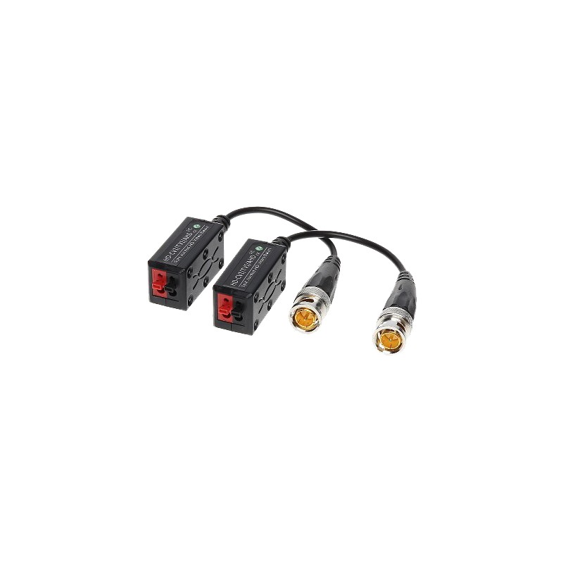 Video balun pasiv HD cu sistem de organizare VB-HD500