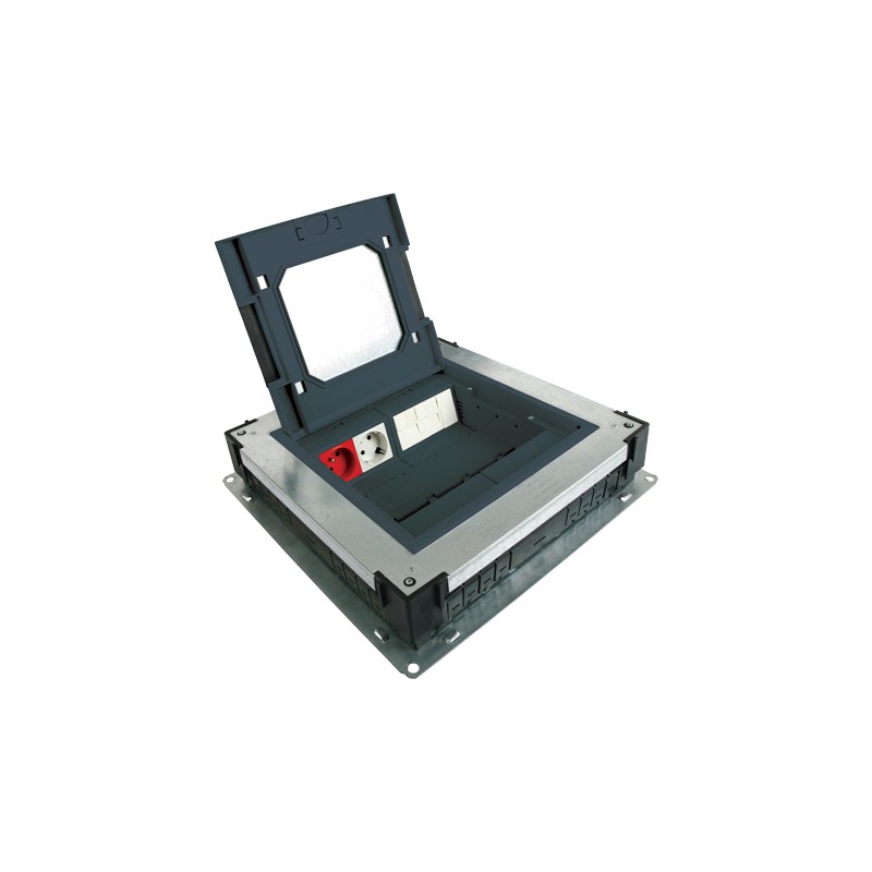 Doza de pardoseala in carcasa metalica - DLX UBS-890-10