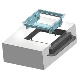 Doza de pardoseala in carcasa plastic - DLX UBS-890-12